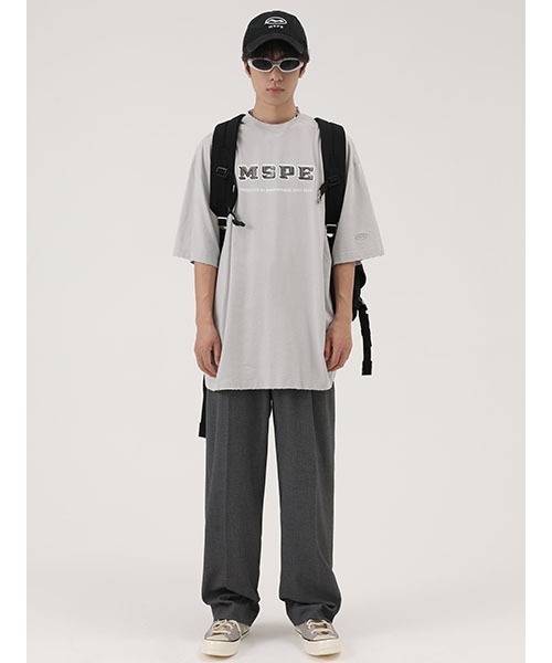 MASONPRINCE(メイソンプリンス)の「【MASONPRINCE】Adjustable waist casual tuck slacks SK2030(スラックス・メンズ・ブラック/グレー・XL/L/M/S)」の11枚目の写真