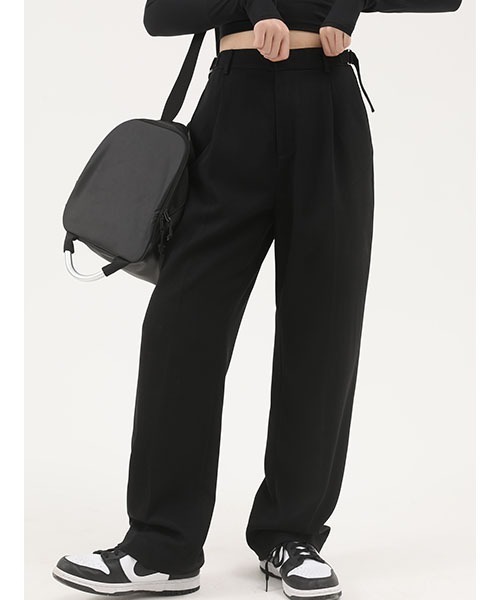 MASONPRINCE(メイソンプリンス)の「【MASONPRINCE】Adjustable waist casual tuck slacks SK2030(スラックス・メンズ・ブラック/グレー・XL/L/M/S)」の17枚目の写真