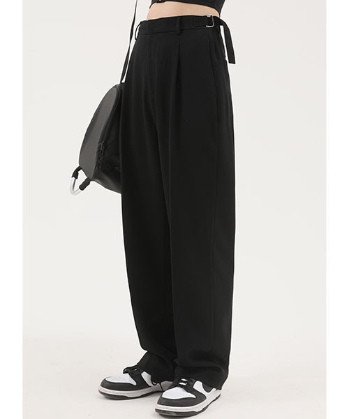 MASONPRINCE(メイソンプリンス)の「【MASONPRINCE】Adjustable waist casual tuck slacks SK2030(スラックス・メンズ・ブラック/グレー・XL/L/M/S)」の18枚目の写真