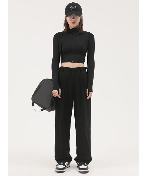 MASONPRINCE(メイソンプリンス)の「【MASONPRINCE】Adjustable waist casual tuck slacks SK2030(スラックス・メンズ・ブラック/グレー・XL/L/M/S)」の19枚目の写真