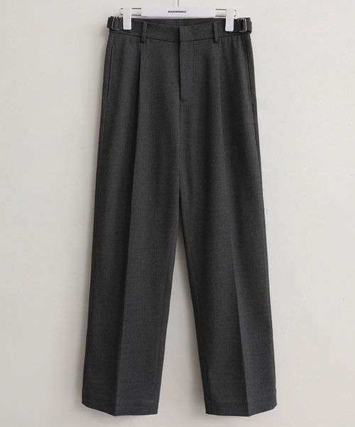 MASONPRINCE(メイソンプリンス)の「【MASONPRINCE】Adjustable waist casual tuck slacks SK2030(スラックス・メンズ・ブラック/グレー・XL/L/M/S)」の21枚目の写真