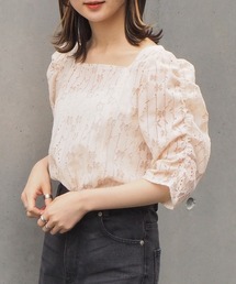 tiptop（ティップトップ）の「2021SS スクエアネックパワショルプルオーバー（Tシャツ/カットソー）」