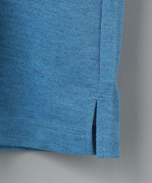 WORK TRIP OUTFITS GREEN LABEL RELAXING(ワークトリップアウトフィッツグリーンレーベル リラクシング)の「< 機能 / 吸水速乾 > WTO ドライミックス ボタンダウン 半袖 ポロシャツ(ポロシャツ・メンズ・ライトグレー/ライトブルー/ネイビー・SMALL/MEDIUM/LARGE/X-LARGE)」の7枚目の写真