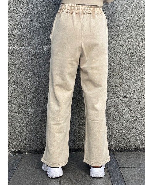 one way（ワンウェイ）の「【oneway Jeans】硫化染めパンツ（スウェットパンツ・レディース・ライトグレー/ライトブルー/ブラック/ベージュ・FREE）」の12枚目の写真