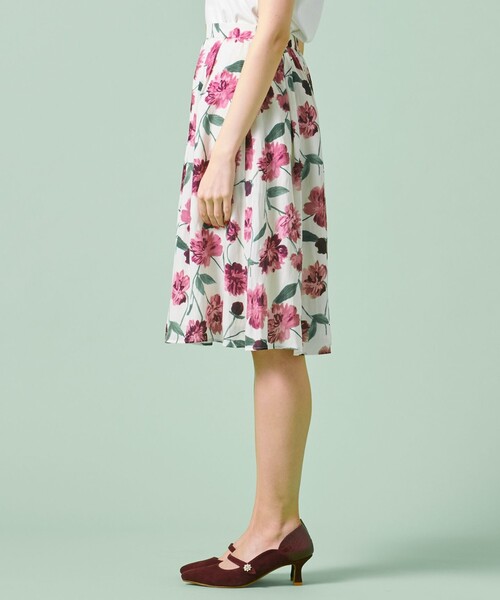 TOCCA(トッカ)の「【洗える!】ROSA SKIRT スカート(スカート・レディース・ネイビー系5/ライトイエロー系5・0/4)」の4枚目の写真