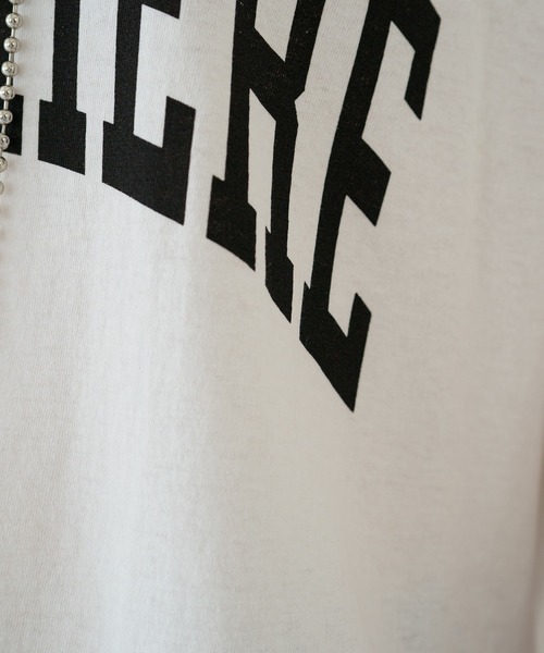 LOUNGEDRESS（ラウンジドレス）の「フレンチロゴT（Tシャツ/カットソー・レディース・オフホワイト/ブラック・FREE）」の6枚目の写真