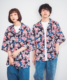 Revo.（レボ）の「【ZOZO限定】Revo. ビッグシルエット 総柄プリント オープンカラーシャツ（シャツ/ブラウス・メンズ）」