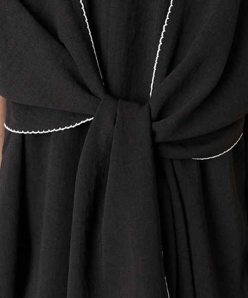 RIVE DROITE（リヴドロワ）の「ZOZOTOWN限定/リネンライクブラウス（シャツ/ブラウス・レディース・ホワイト/ブラック・FREE）」の9枚目の写真