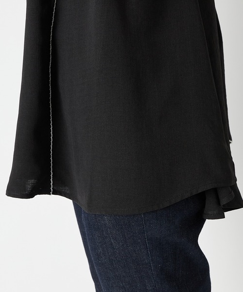 RIVE DROITE（リヴドロワ）の「ZOZOTOWN限定/リネンライクブラウス（シャツ/ブラウス・レディース・ホワイト/ブラック・FREE）」の5枚目の写真