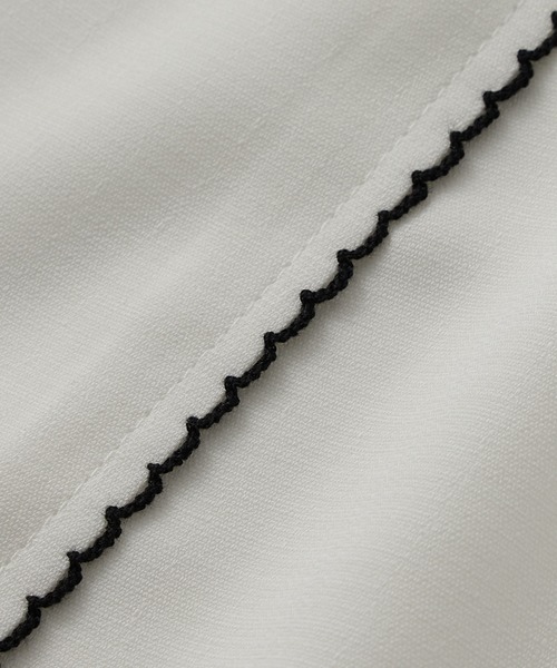 RIVE DROITE（リヴドロワ）の「ZOZOTOWN限定/リネンライクブラウス（シャツ/ブラウス・レディース・ホワイト/ブラック・FREE）」の4枚目の写真