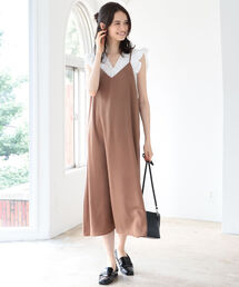 B:MING by BEAMS | B:MING by BEAMS / サテン キャミソール ワンピース 21AW(ワンピース)