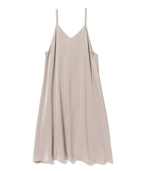 B:MING by BEAMS（ビーミングバイビームス）の「B:MING by BEAMS / サテン キャミソール ワンピース 21AW（ワンピース・レディース・ベージュ/ブラウン/ミント・SMALL/MEDIUM）」の16枚目の写真