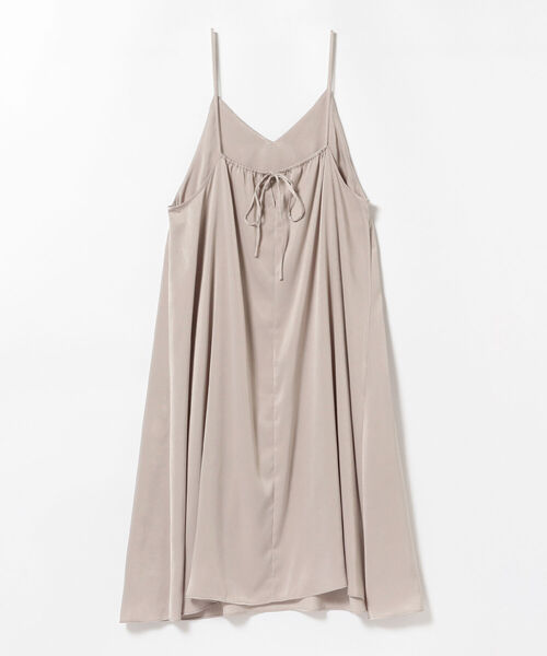 B:MING by BEAMS（ビーミングバイビームス）の「B:MING by BEAMS / サテン キャミソール ワンピース 21AW（ワンピース・レディース・ベージュ/ブラウン/ミント・SMALL/MEDIUM）」の19枚目の写真