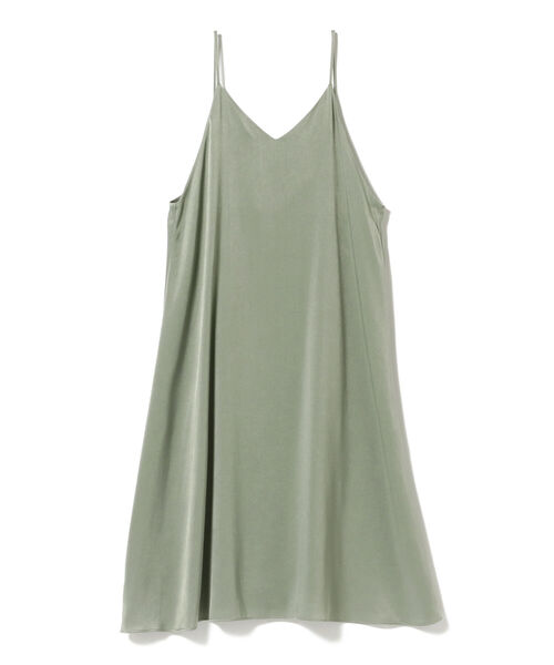 B:MING by BEAMS（ビーミングバイビームス）の「B:MING by BEAMS / サテン キャミソール ワンピース 21AW（ワンピース・レディース・ベージュ/ブラウン/ミント・SMALL/MEDIUM）」の22枚目の写真