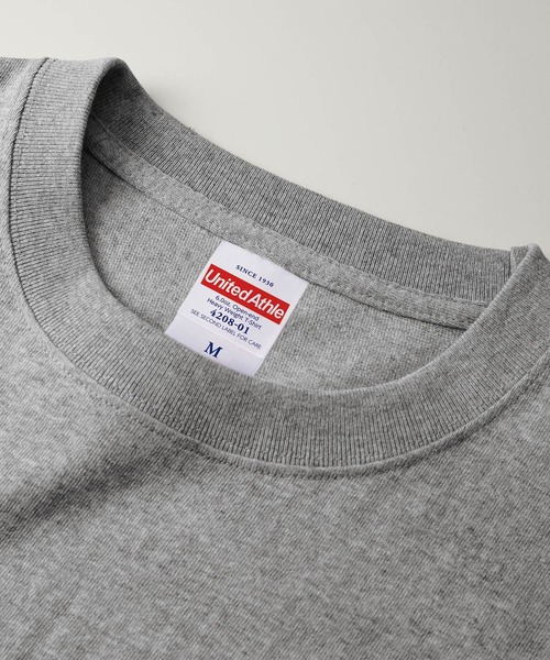 United Athle（ユナイテッドアスレ）の「6.0オンス オープンエンド ヘヴィーウェイト Tシャツ サンドベージュ（Tシャツ/カットソー・メンズ・サンドベージュ・X-LARGE/LARGE/MEDIUM/SMALL）」の8枚目の写真