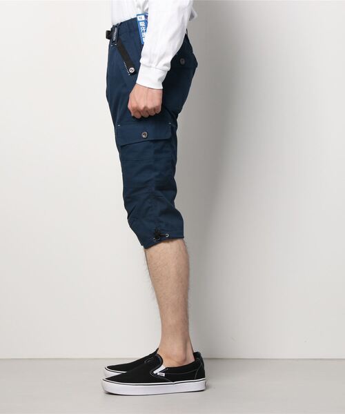 OUTDOOR PRODUCTS(アウトドアプロダクツ)の「【3】〔OUTDOOR PRODUCTS / アウトドアプロダクツ〕TCウェザー7分丈カーゴパンツ(カーゴパンツ・メンズ・ブルー/カモフラージュ/ブラック/ベージュ/ライトカーキ・LARGE/X-LARGE/MEDIUM)」の7枚目の写真