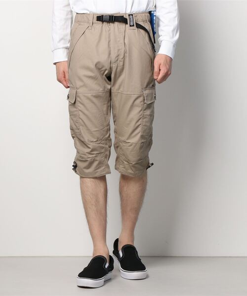 OUTDOOR PRODUCTS(アウトドアプロダクツ)の「【3】〔OUTDOOR PRODUCTS / アウトドアプロダクツ〕TCウェザー7分丈カーゴパンツ(カーゴパンツ・メンズ・ブルー/カモフラージュ/ブラック/ベージュ/ライトカーキ・LARGE/X-LARGE/MEDIUM)」の6枚目の写真