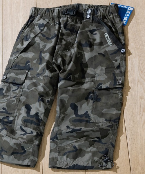 OUTDOOR PRODUCTS(アウトドアプロダクツ)の「【3】〔OUTDOOR PRODUCTS / アウトドアプロダクツ〕TCウェザー7分丈カーゴパンツ(カーゴパンツ・メンズ・ブルー/カモフラージュ/ブラック/ベージュ/ライトカーキ・LARGE/X-LARGE/MEDIUM)」の5枚目の写真