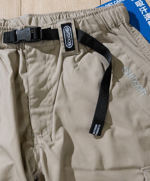 OUTDOOR PRODUCTS(アウトドアプロダクツ)の「【3】〔OUTDOOR PRODUCTS / アウトドアプロダクツ〕TCウェザー7分丈カーゴパンツ(カーゴパンツ・メンズ・ブルー/カモフラージュ/ブラック/ベージュ/ライトカーキ・LARGE/X-LARGE/MEDIUM)」の12枚目の写真