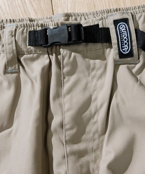 OUTDOOR PRODUCTS(アウトドアプロダクツ)の「【3】〔OUTDOOR PRODUCTS / アウトドアプロダクツ〕TCウェザー7分丈カーゴパンツ(カーゴパンツ・メンズ・ブルー/カモフラージュ/ブラック/ベージュ/ライトカーキ・LARGE/X-LARGE/MEDIUM)」の11枚目の写真