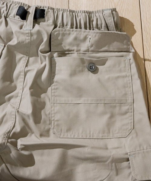 OUTDOOR PRODUCTS(アウトドアプロダクツ)の「【3】〔OUTDOOR PRODUCTS / アウトドアプロダクツ〕TCウェザー7分丈カーゴパンツ(カーゴパンツ・メンズ・ブルー/カモフラージュ/ブラック/ベージュ/ライトカーキ・LARGE/X-LARGE/MEDIUM)」の21枚目の写真