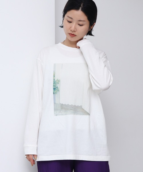 note et silence （ノートエシロンス）の「Rintaro Kanemoto  ロングスリーブプルオーバー（Tシャツ/カットソー・レディース・その他/その他1/その他2・FREE）」の2枚目の写真