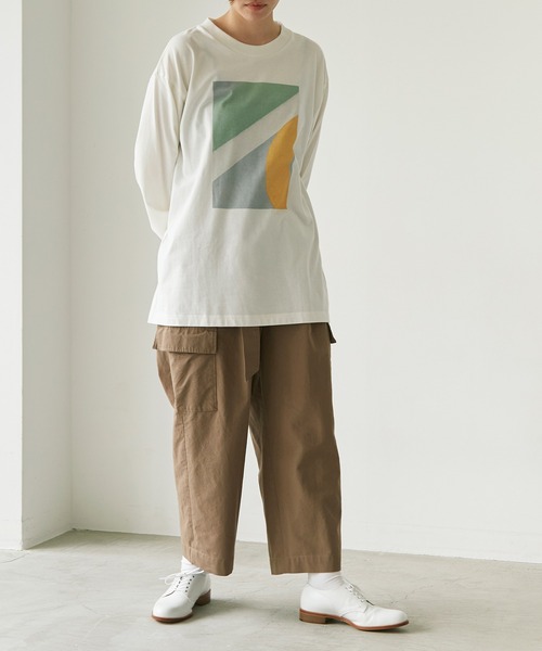 note et silence （ノートエシロンス）の「Rintaro Kanemoto  ロングスリーブプルオーバー（Tシャツ/カットソー・レディース・その他/その他1/その他2・FREE）」の6枚目の写真