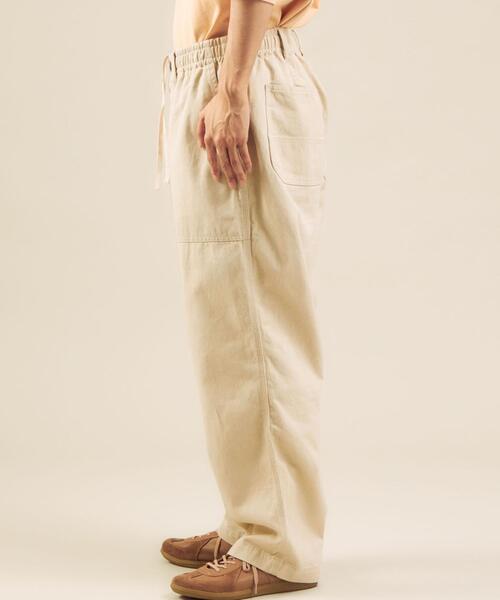 BIG MAC(ビッグマック)の「【別注】<BIG MAC×green label relaxing> ツイル ペインター イージー パンツ(その他パンツ・メンズ・ブラック/オフホワイト・M/L/S)」の5枚目の写真