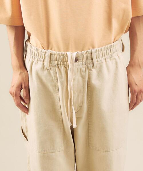 BIG MAC(ビッグマック)の「【別注】<BIG MAC×green label relaxing> ツイル ペインター イージー パンツ(その他パンツ・メンズ・ブラック/オフホワイト・M/L/S)」の7枚目の写真