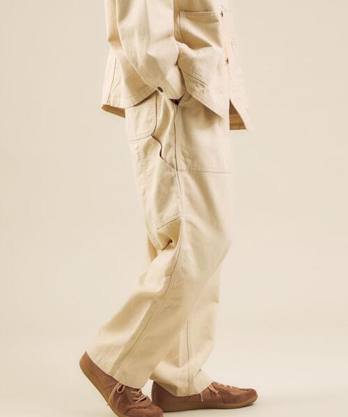 BIG MAC(ビッグマック)の「【別注】<BIG MAC×green label relaxing> ツイル ペインター イージー パンツ(その他パンツ・メンズ・ブラック/オフホワイト・M/L/S)」の14枚目の写真