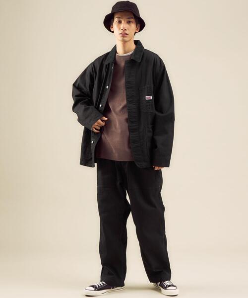 BIG MAC(ビッグマック)の「【別注】<BIG MAC×green label relaxing> ツイル ペインター イージー パンツ(その他パンツ・メンズ・ブラック/オフホワイト・M/L/S)」の17枚目の写真