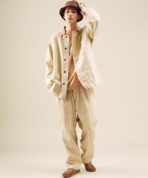 BIG MAC(ビッグマック)の「【別注】<BIG MAC×green label relaxing> ツイル ペインター イージー パンツ(その他パンツ・メンズ・ブラック/オフホワイト・M/L/S)」の22枚目の写真