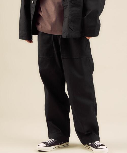 BIG MAC(ビッグマック)の「【別注】<BIG MAC×green label relaxing> ツイル ペインター イージー パンツ(その他パンツ・メンズ・ブラック/オフホワイト・M/L/S)」の18枚目の写真