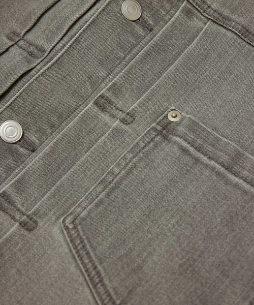 ROPE'（ロペ）の「【一部WEB限定】【セットアップ対応】クルーネックデニムGジャン（デニムジャケット・レディース・ベージュ/グレー/ブルー/ブルー系その他4・38）」の20枚目の写真