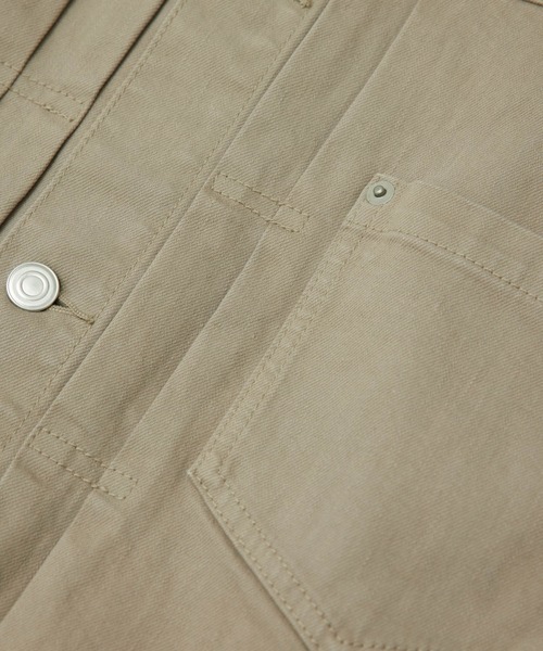 ROPE'（ロペ）の「【一部WEB限定】【セットアップ対応】クルーネックデニムGジャン（デニムジャケット・レディース・ベージュ/グレー/ブルー/ブルー系その他4・38）」の17枚目の写真