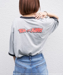 CIAOPANIC TYPY | 【TOMandJERRY/トムとジェリー】リンガーTee(Tシャツ/カットソー)