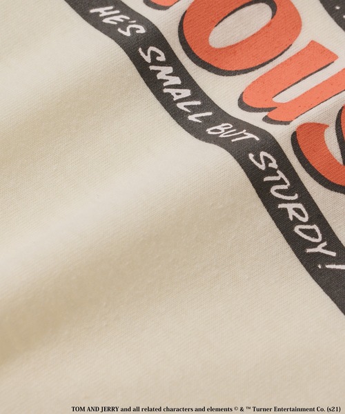 CIAOPANIC TYPY（チャオパニックティピー）の「【TOMandJERRY/トムとジェリー】リンガーTee（Tシャツ/カットソー・メンズ・オフホワイト/グレー/イエロー・L/M/S）」の22枚目の写真