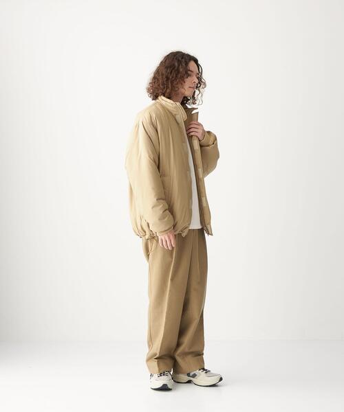 CITEN(シテン)の「<CITEN(シテン)>パデッドバルーン ブルゾン(ブルゾン・メンズ・ブラック/ベージュ・FREE)」の3枚目の写真
