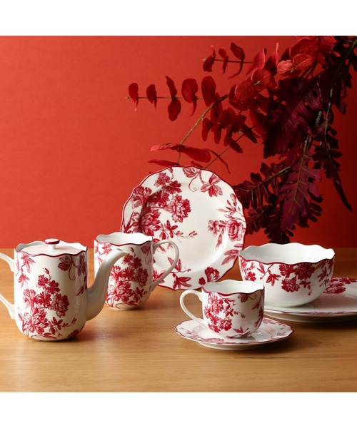 クラシックフラワー ボウル レッド（食器）｜Francfranc（フランフラン