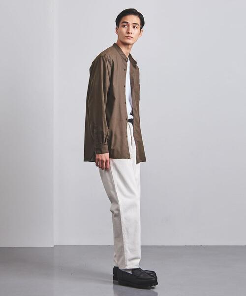 UNITED ARROWS(ユナイテッドアローズ)の「<UNITED ARROWS> コットン/ウール バンドカラー シャツ(シャツ/ブラウス・メンズ・ダークブラウン/ダークグレー/ロイヤルブルー・SMALL/MEDIUM/LARGE/X-LARGE)」の17枚目の写真