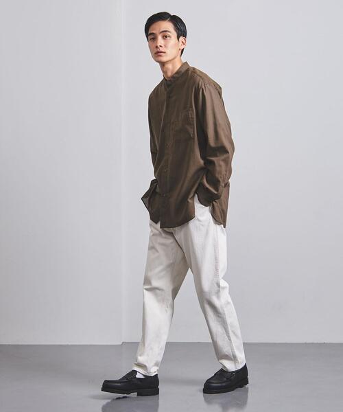 UNITED ARROWS(ユナイテッドアローズ)の「<UNITED ARROWS> コットン/ウール バンドカラー シャツ(シャツ/ブラウス・メンズ・ダークブラウン/ダークグレー/ロイヤルブルー・SMALL/MEDIUM/LARGE/X-LARGE)」の19枚目の写真