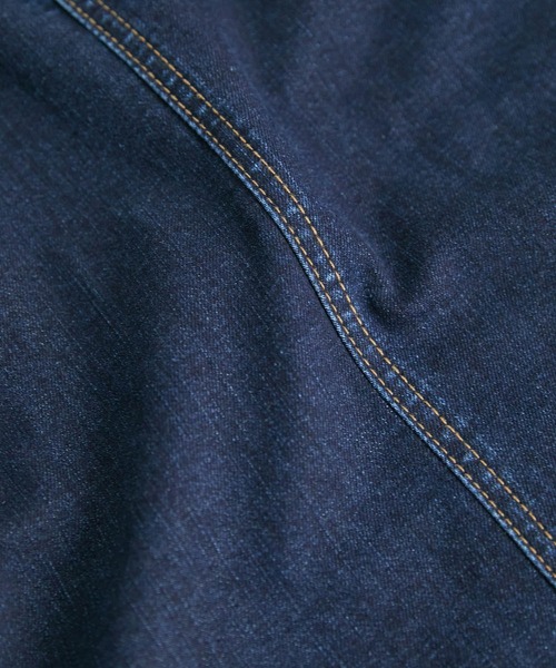 VIS（ビス）の「ストレッチで履き心地の良い、ハイウエストタイトスカート【sustainable】（デニムスカート・レディース・グレー系その他/ネイビー/ブルー・S/M/SS）」の17枚目の写真