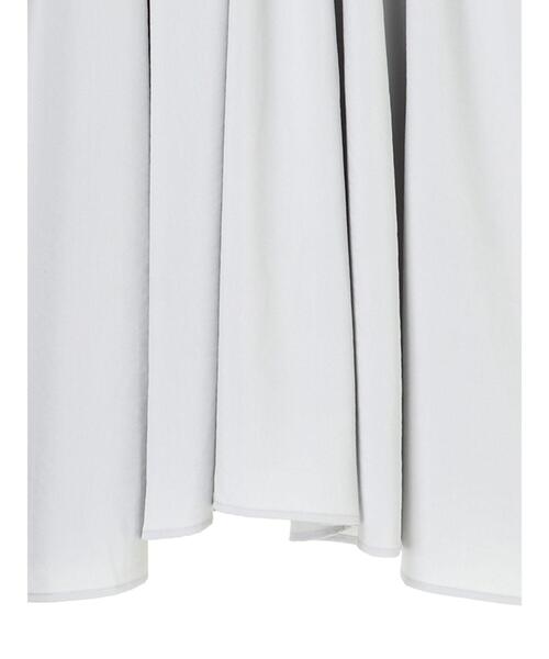 Honey Salon(ハニーサロン)の「ハイウエストフリルスカート(スカート・レディース・ライトグレー/ブラウン・FREE)」の16枚目の写真