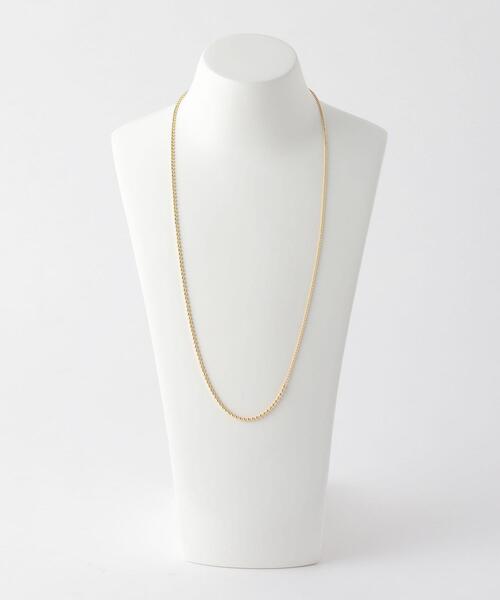 green label relaxing（グリーンレーベルリラクシング）の「ボールチェーン スライド 3WAY ネックレス（ネックレス・レディース・ゴールド/シルバー・FREE）」の6枚目の写真