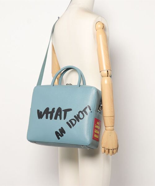 intoxic.（イントキシック）の「【intoxic.】ラージ　イディオット（ボストンバッグ・レディース・ブラック/ベージュ/ブルー・FREE）」の7枚目の写真