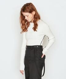 AEWEN MATOPH | ＜AEWEN MATOPH（イウエン マトフ）＞ハンドステッチ リブ クルーネックニット†(ニット/セーター)