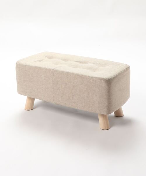 TOKYO DESIGN CHANNEL(トウキョウデザインチャンネル)の「コロンチェア ロング(家具・レディース・ベージュ・FREE)」の2枚目の写真