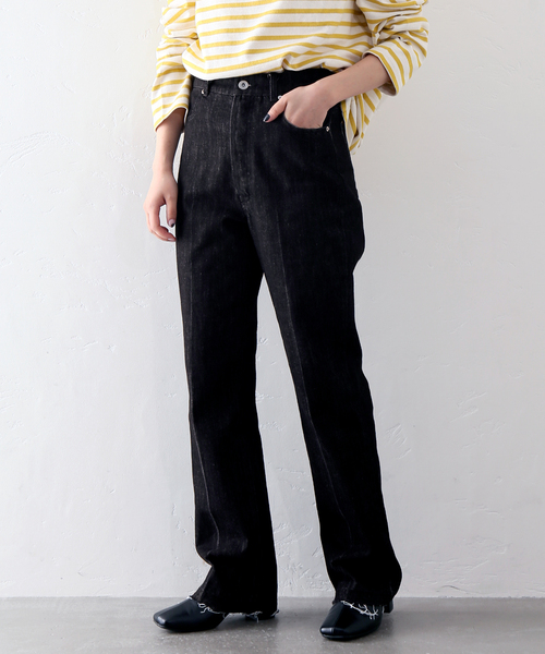 JOINT WORKS(ジョイントワークス)の「J-デニムパンツ(デニムパンツ・レディース・ブラック/ブルー・SMALL/MEDIUM)」の2枚目の写真