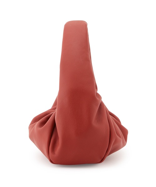 MADEMOISELLE ROPE'（マドモアゼル ロペ）の「【AULENTTI】ワンハンドルレザーバッグ（ハンドバッグ・レディース・ブラック/レンガ・FREE）」の8枚目の写真