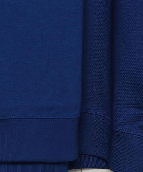 H BEAUTY&YOUTH UNITED ARROWS(エイチビューティーアンドユースユナイテッドアローズ)の「<H>MELLOW COTTON MOCK NECK LONG SLEEVE T-SHIRT/Tシャツ(Tシャツ/カットソー・メンズ・ロイヤルブルー/ブラック/ダークブラウン・S/M/L)」の16枚目の写真